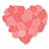 Background of pink flower petals N2