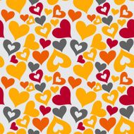 Valentine Seamless Hearts Pattern N10