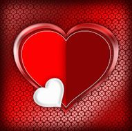 Valentines Day card template N4