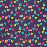 Vilentine gifts seamless pattern N2