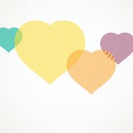striped heart N2