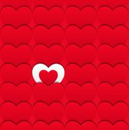 Seamless love pattern of hearts N2