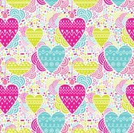 Hearts Seamless Pattern N33