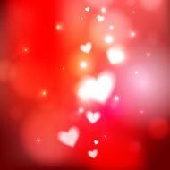 Red Heart Background N8