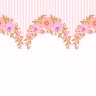 Red flower seamless pattern N3