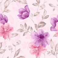 Vivid repeating floral N27