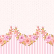Color flower seamless pattern