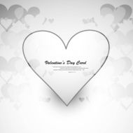 Celebration valentines day hearts card vector