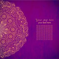 Vintage invitation card on grunge background N6