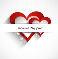 Valentine&#039;s day or Wedding card vector design