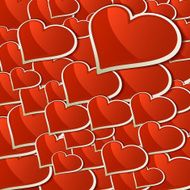 Heart for Valentines Day Background EPS10 N2