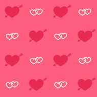 Seamless pattern with hearts N93