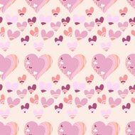 Seamless pattern with hearts N94