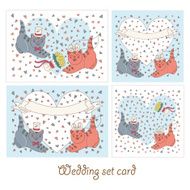 Wedding set cards