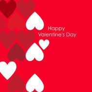 Abstract Valentine background with heart N2