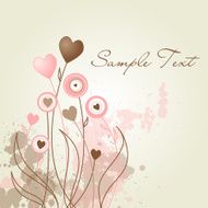 Hearts Background Vector N5