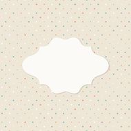 Frame on the paper background N3