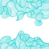 Abstract invitation card N11
