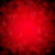Abstract background with hearts N4