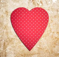 Vintage heart N11