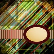 Abstract Retro Background Vector Illustration N5