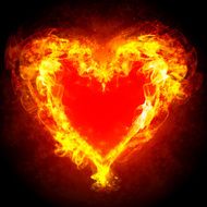 Burning heart N5