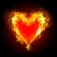 Burning heart N6