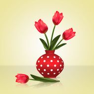 Tulips In A Vase N3