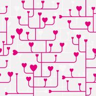 Seamless heart pattern N25