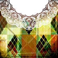 Abstract Retro Background Vector Illustration N9