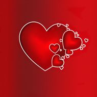 Romantic card N11