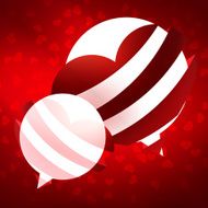 Valentine&#039;s day vector background N34