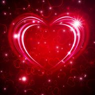 glowing Valentine bachround N2