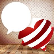 Origami speech bubble N6