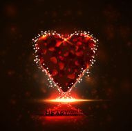 Futuristic heart