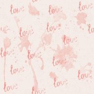 seamless pink background with watercolor stains