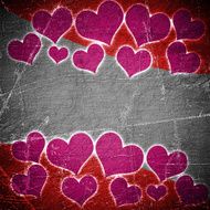 Valentine&#039;s day background with hearts N28