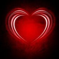 glowing Valentine backround