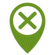 Four Leaf Clover of No Sign and Navication Icon