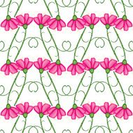 Carnation seamless pattern