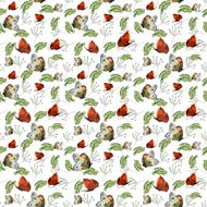 nature seamless texture watercolor N19