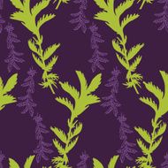 Herbal seamless pattern