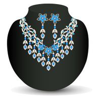 necklace with her wedding N9