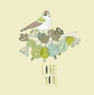 Love You greeting card