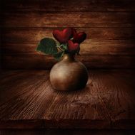 Valentines design - Heart Flowers