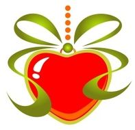 Heart with bow N4