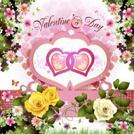 Valentine's day card N216