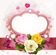 Background with roses N6