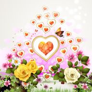 Hearts With Roses N2