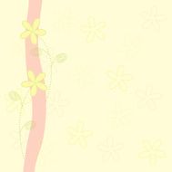 Background with flowers N28